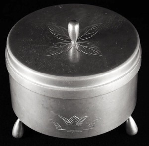 Burk med lock 1934